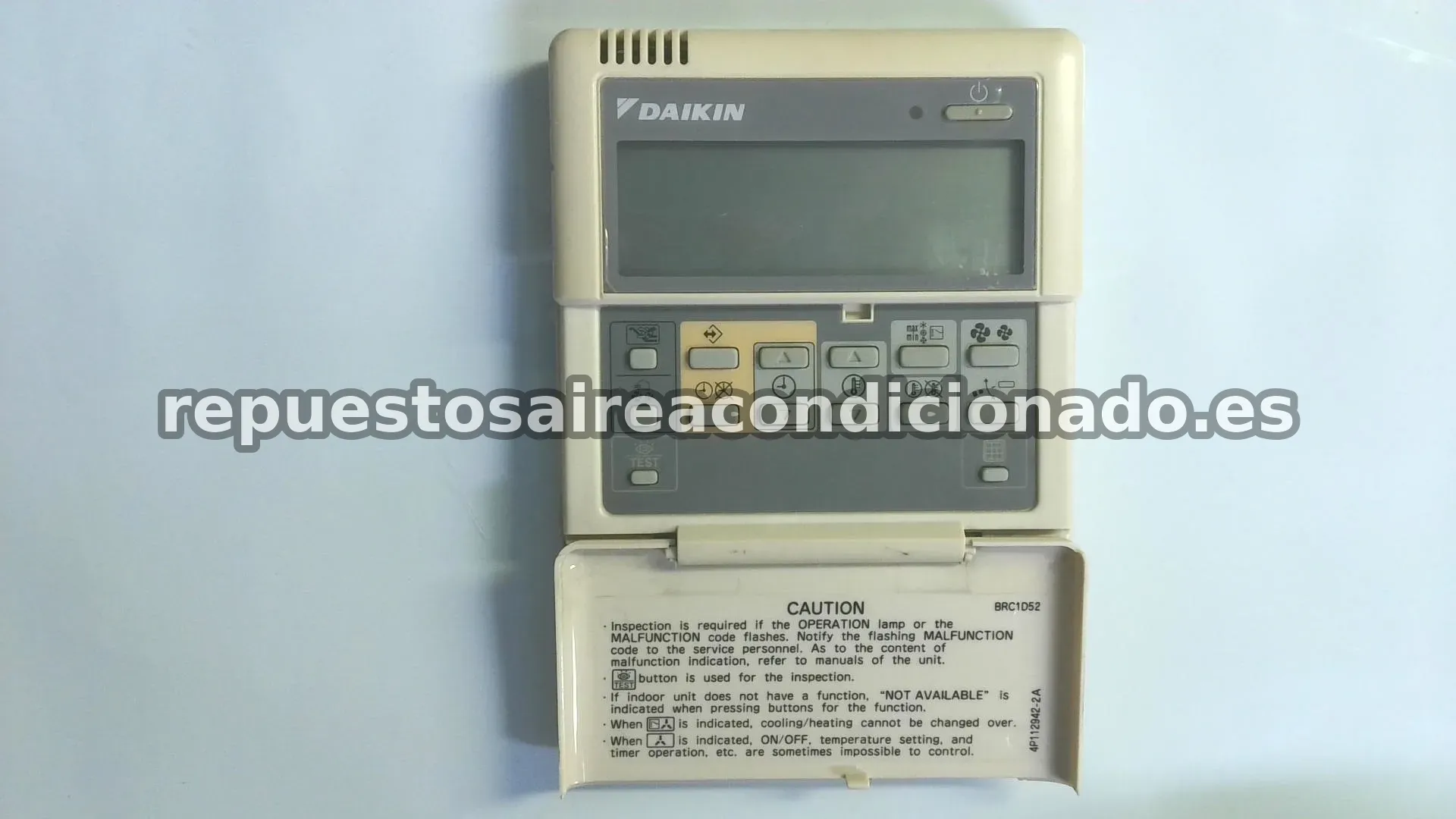 Mando De Pared / Termostato DAIKIN DAIKIN / BRC1D52 / 4P112942-2A