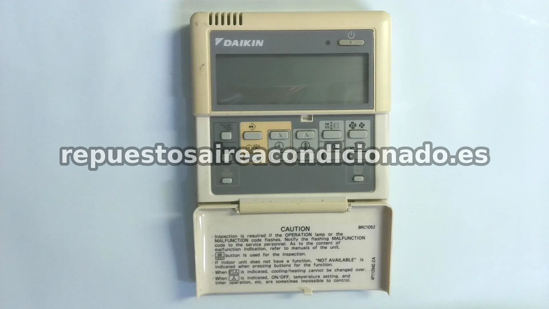 Mando De Pared / Termostato DAIKIN DAIKIN / BRC1D52 / 4P112942-2A