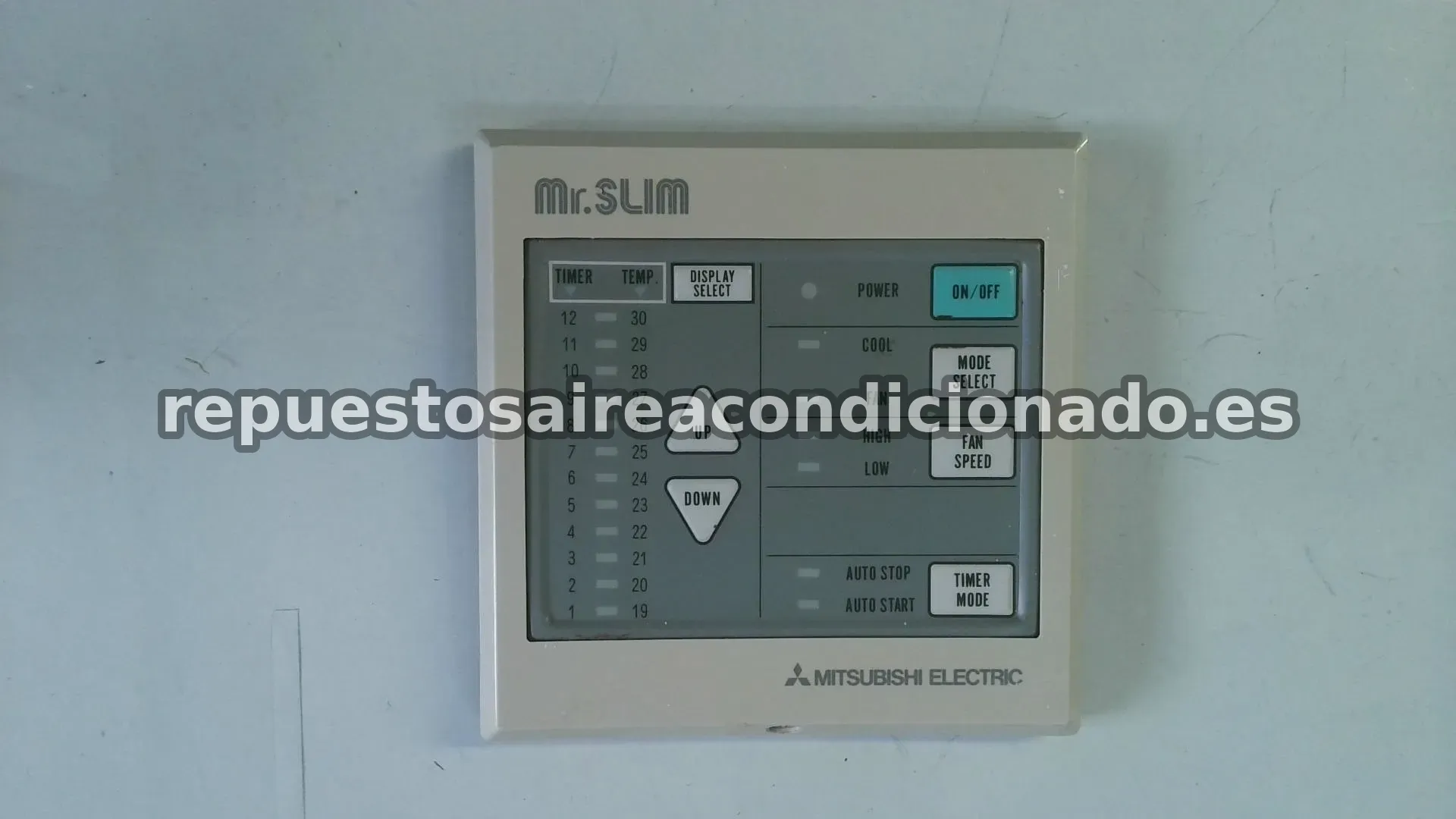 Mando De Pared / Termostato 52M40819 MITSUBISHI