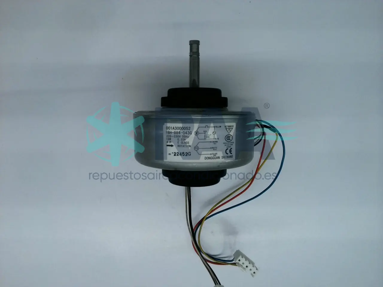 MOTOR DE VENTILADOR DAITSU IBH-884-043G