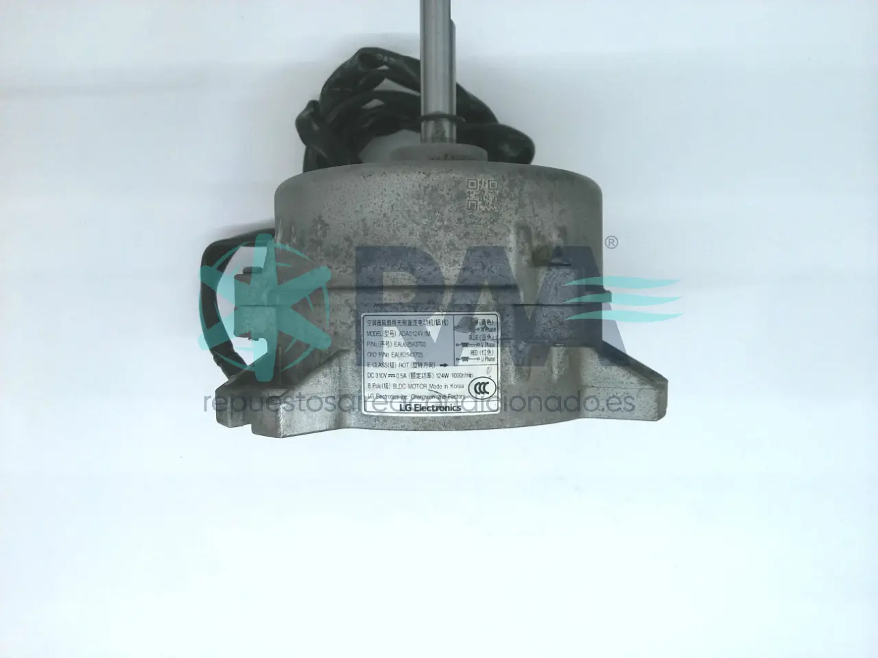 MOTOR DE VENTILADOR EAU62543700 / EAU62543703)