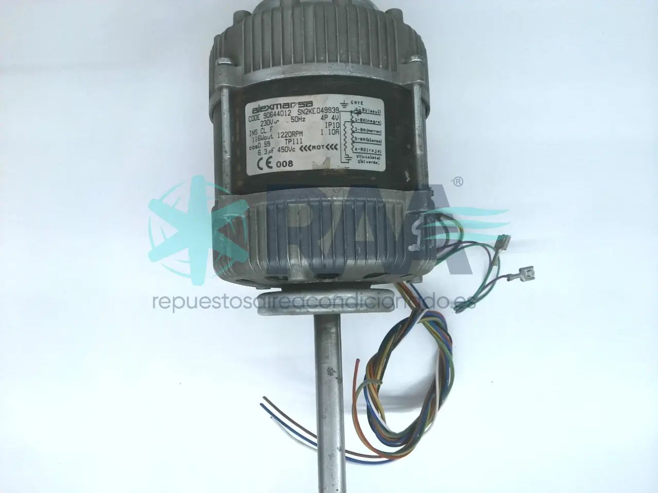 MOTOR DE VENTILADOR SN2KE049939